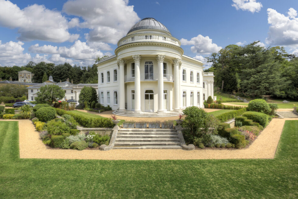 commercial architectural photography outside building