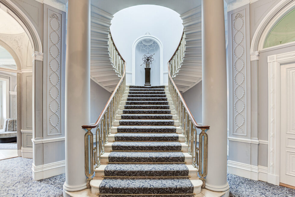 commercial architectural photography grand staircase