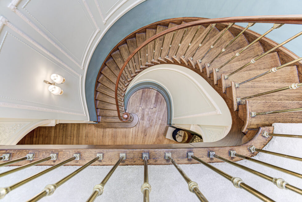 commercial architectural staircase photography